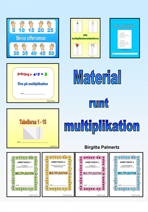 Kopieringsunderlag runt multiplikation